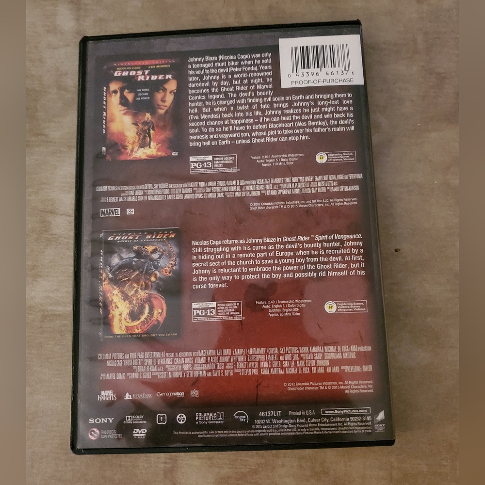 Ghost Rider Collection DVD - Picture 2 of 3